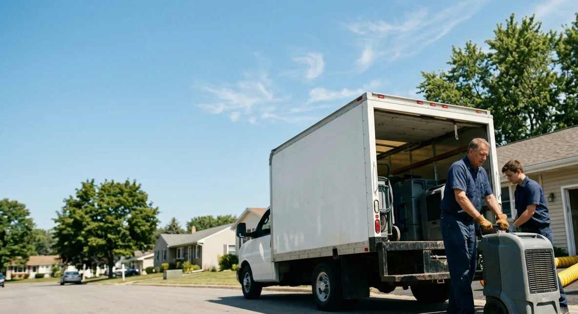 Water Damage Cleanup in Racine, WV near me